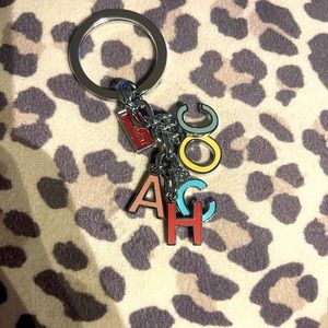 Brand new Coach keychain